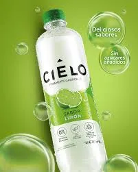Agua Gasificada con Antioxidantes Cielo Sabor Limon Botella 2L