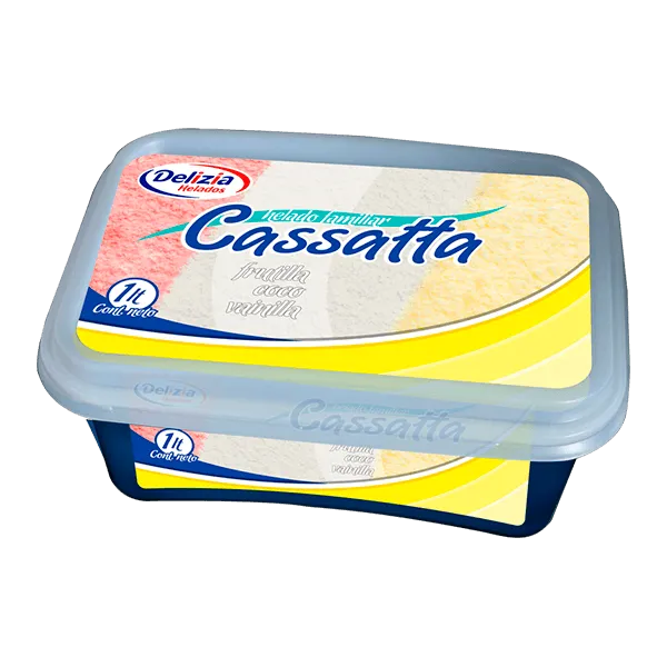 Delizia Helado Cassata chocolate, dulce de leche y granizado