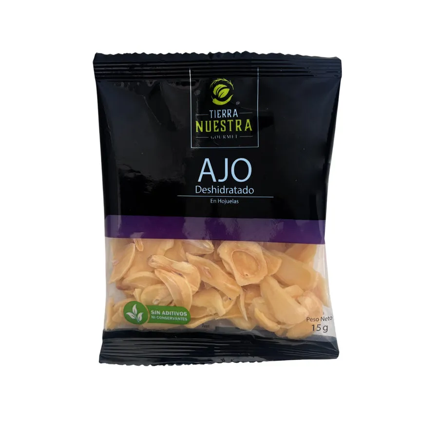 Ajo En Hojuelas Tierra Nuestra X 15G