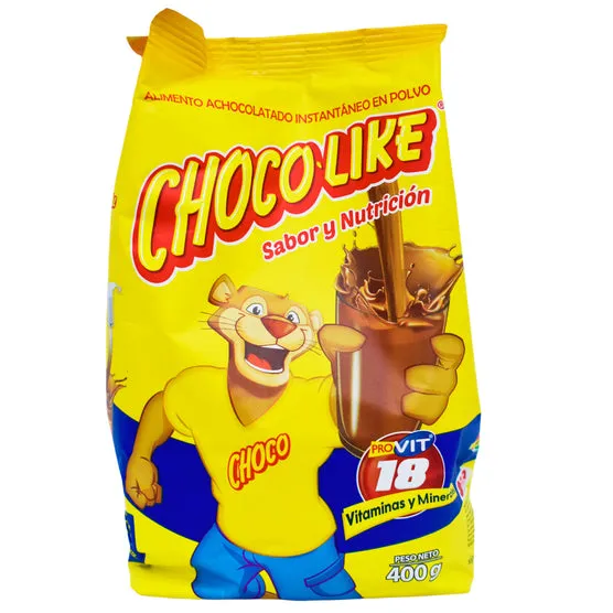 Chocolate Chocolike Instantáneo Bolsa X 400G  