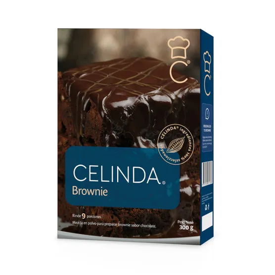 [CCBR-300D] Premezcla Celinda Para Preparar Brownie X 300G