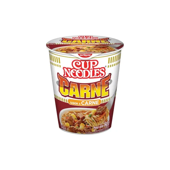 [NIF-12901] Sopa Nissin Cup Noodles Vaso Sabor Carne X 68G