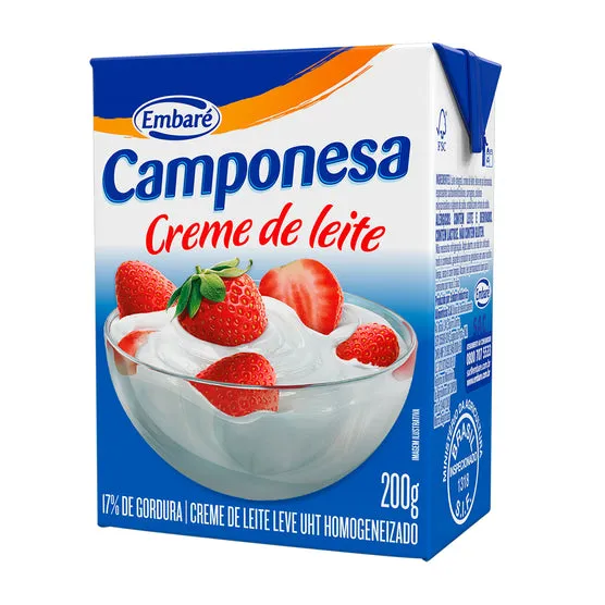 Crema De Leche Camponesa X 200G