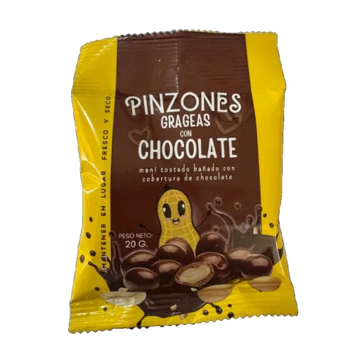 [33010520] Pinzones Mani Sabor Chocolate X 20 Gr