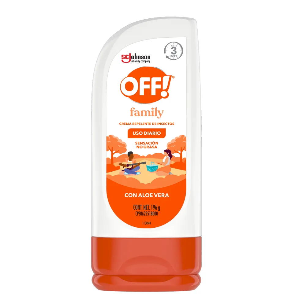 CREMA REPELENTE DE INSECTOS OFF CREMA 196 ML