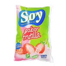 [F06532] Soy Leche De Soya Sabor A Frutilla X 946Ml