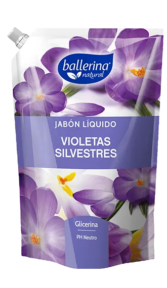 BALLERINA Jabón Violetas Silvestres 750ML