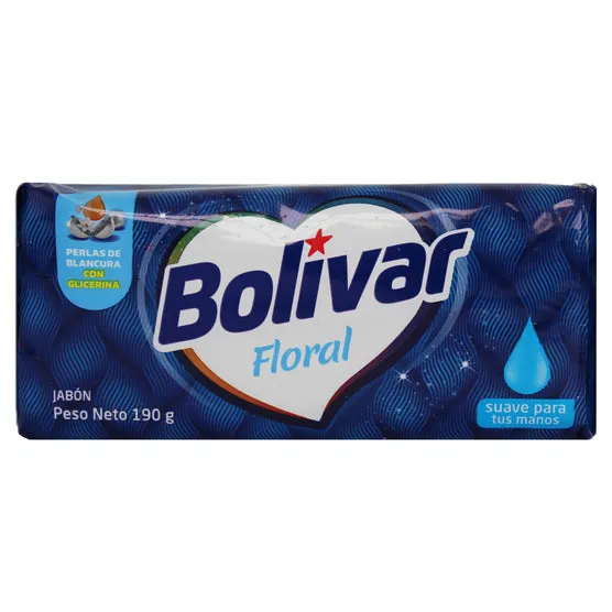 Jabón Bolivar Floral X 190G