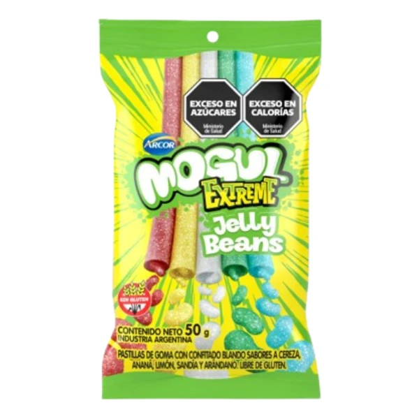 [1015145] GOMITAS MOGUL JELLY BEANS EXTREME 50G