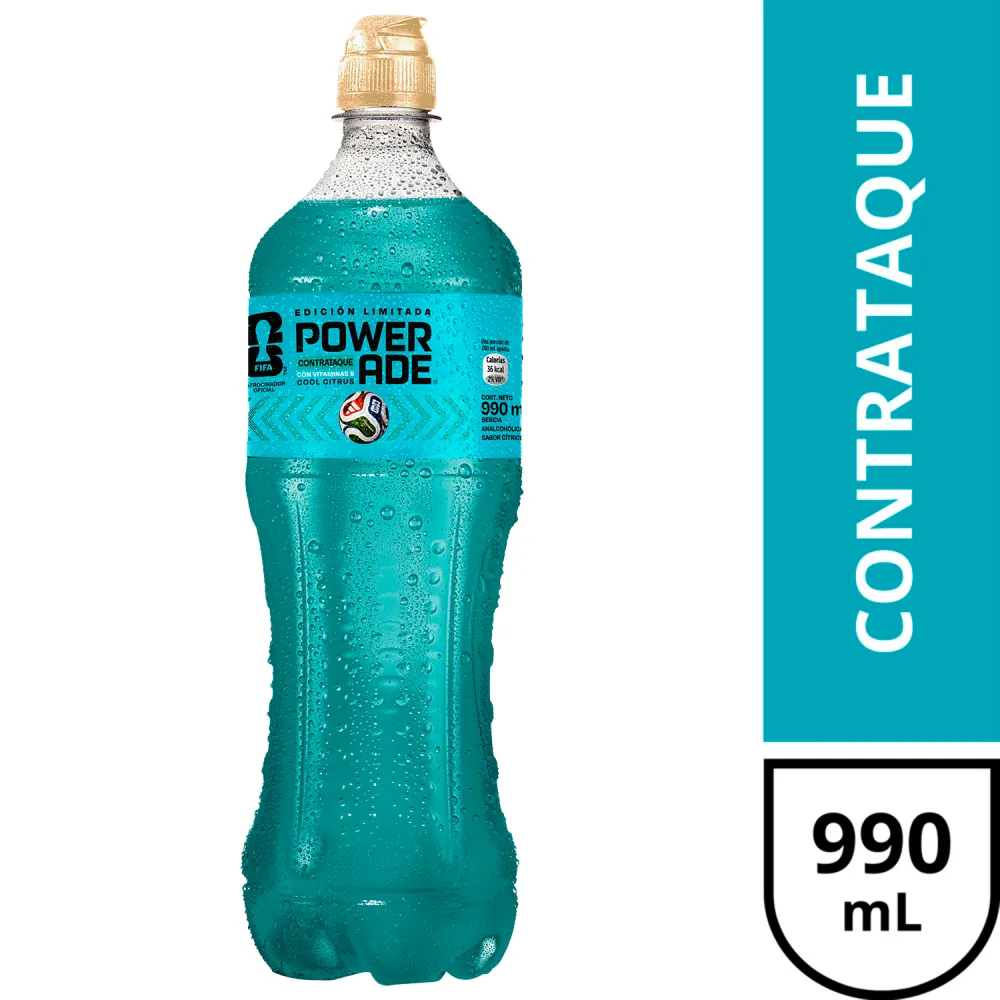 Powerade Contrataque 990 Ml