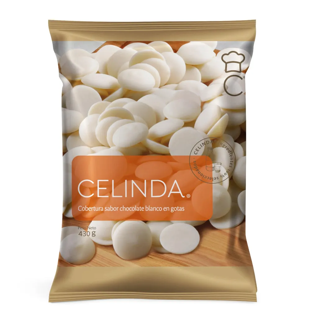 Cobertura De Chocolate Celinda Blanco X 430G