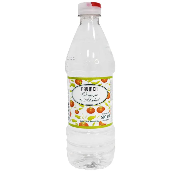 Vinagre Favinco Alcohol Blanco X 500Ml