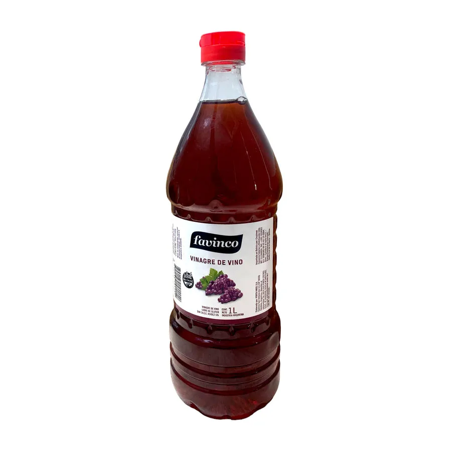 Vinagre De Vino Favinco X 1 Litro