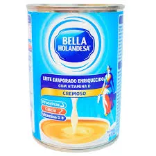 Bella Holandesa LECHE EVAPORADA 410gr
