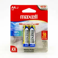 Maxell Pila Alcalina AA x2
