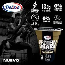 Batido De Proteina Delizia Vaso Vainilla X 200G
