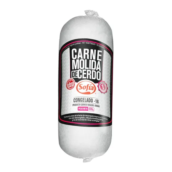 Carne Molida de Cerdo Sofia 400gr