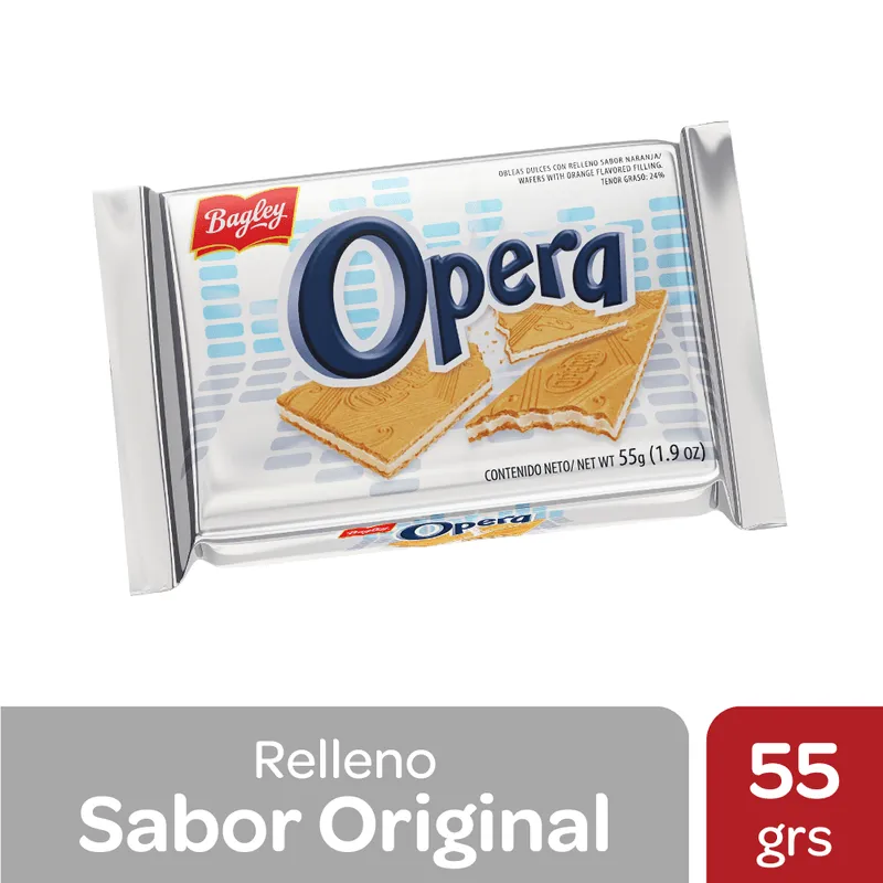 Galletitas Obleas Opera 55 Gr