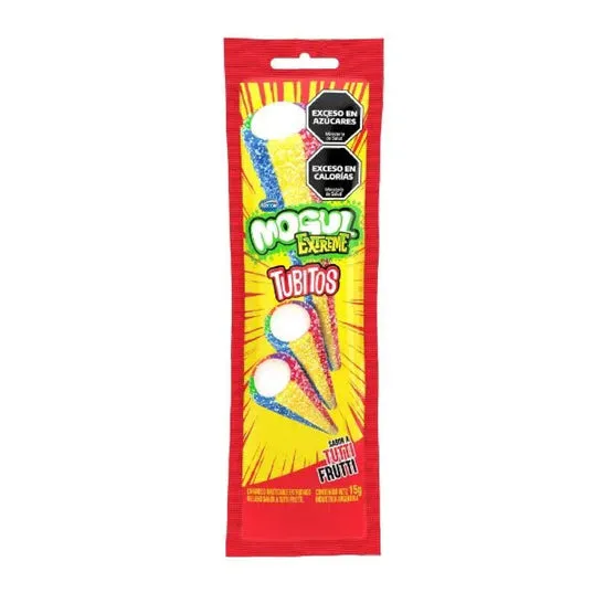 GOMITAS MOGUL EXTREME TUBITOS 15G 
