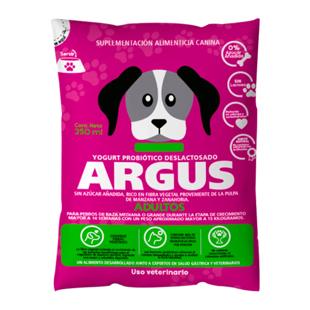  Delizia Argus adultos Yogurt Probiótico deslactosado, sin azúcar añadida