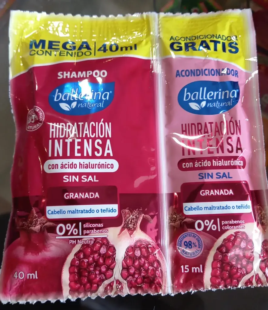 SHAMPOO BALLERINA HIDRATACION INTENSA x40ml