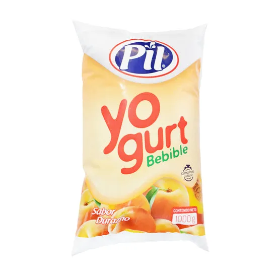 [F02043] Pil Yogurt Bebible Sabor A DURAZNO X 1 L  