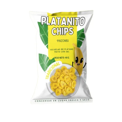 Platanito Chips Tradicional X 40G