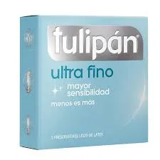 Preservativo Tulipan Ultra fino X 3 Unidades
