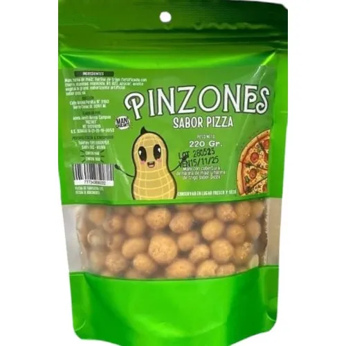 [33010701] Pinzones Mani Sabor Pizza X 220 Gr