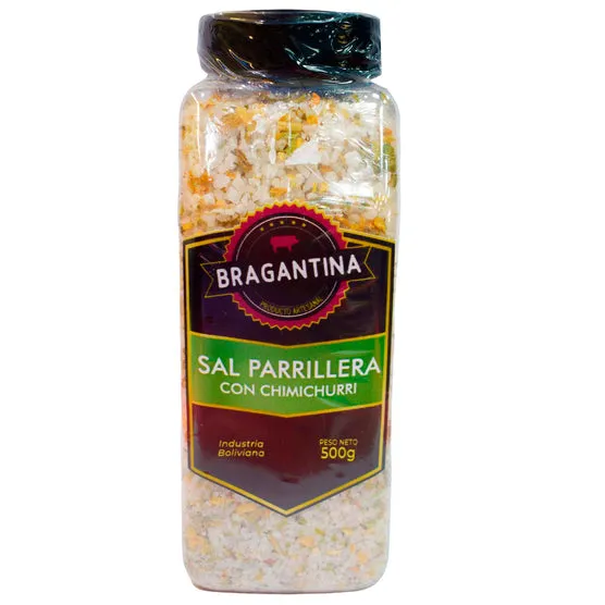 Sal Parrillera Bragantina Con Chimichurri X 500G