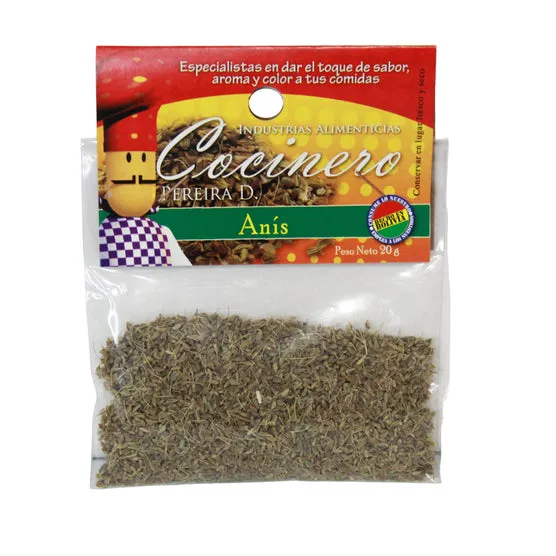 Anís Cocinero En Grano Bolsa X 20G