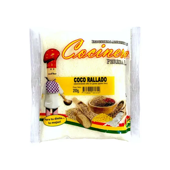 Coco Rallado Cocinero Bolsa X 20G
