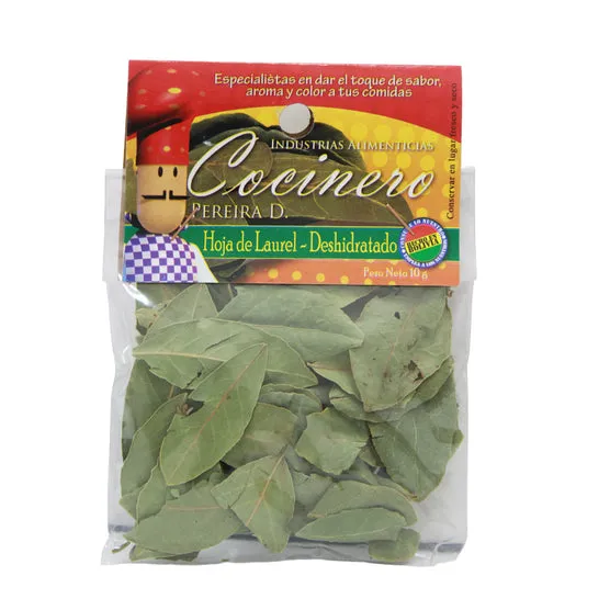  Hojas De Laurel Cocinero Bolsa X 10G