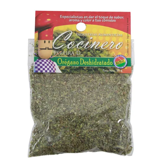 Orégano Cocinero Deshidratado Bolsa X 10G