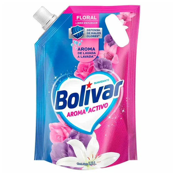 Suavizante Bolívar Suave Aroma Activo X 1.5 L