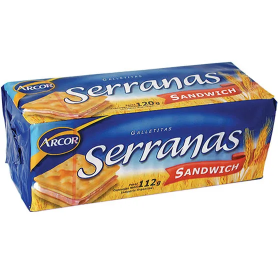 [1007048] Serranas Sandwich Galleta X 112G