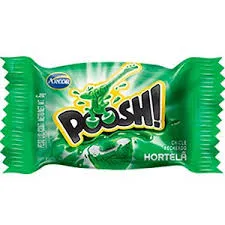 Chicletes Poosh Arcor HORTELA 6G