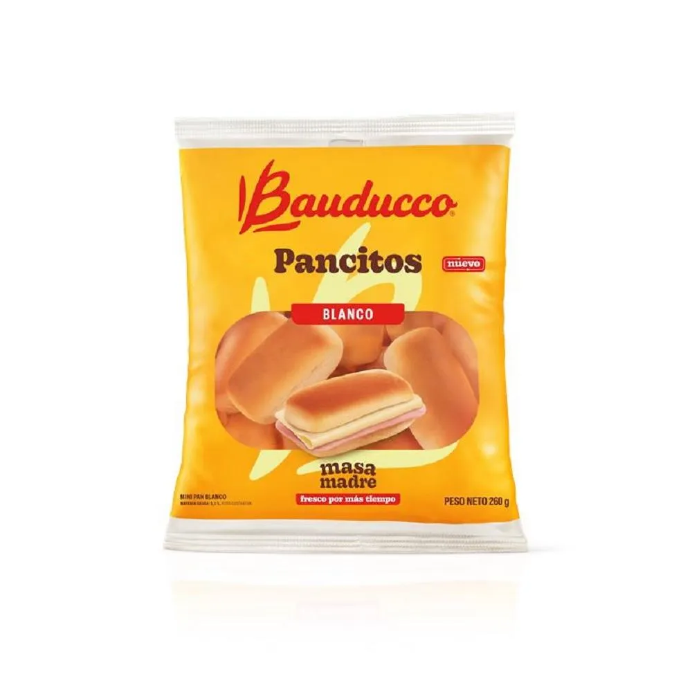 Mini Pan Blanco Bauducco 260gr
