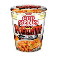 Sopa Nissin Cup Noodles Vaso POLLO PICANTE X 72G