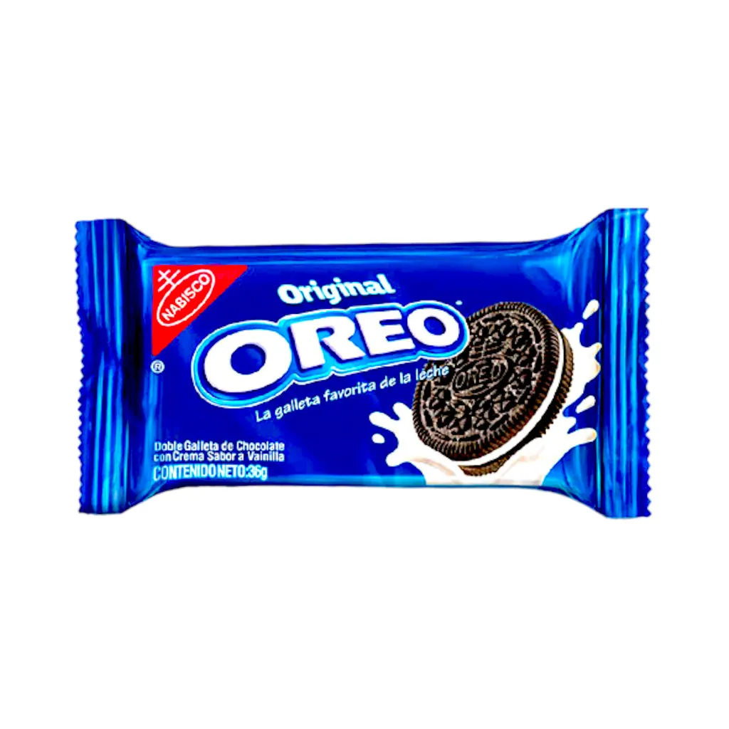 [3341] Oreo Galletas Chocolate relleno Chocolate X 36G