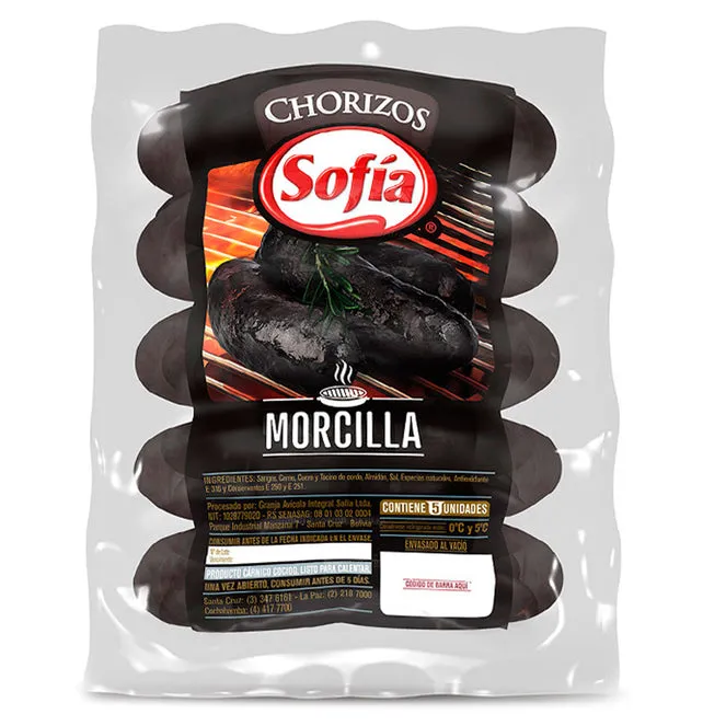 Morcilla Sofía Al Vacío 5 Unidades