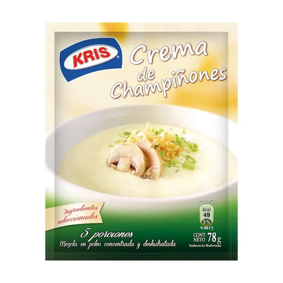 Crema Kris De Champiñones Sobre X 78G