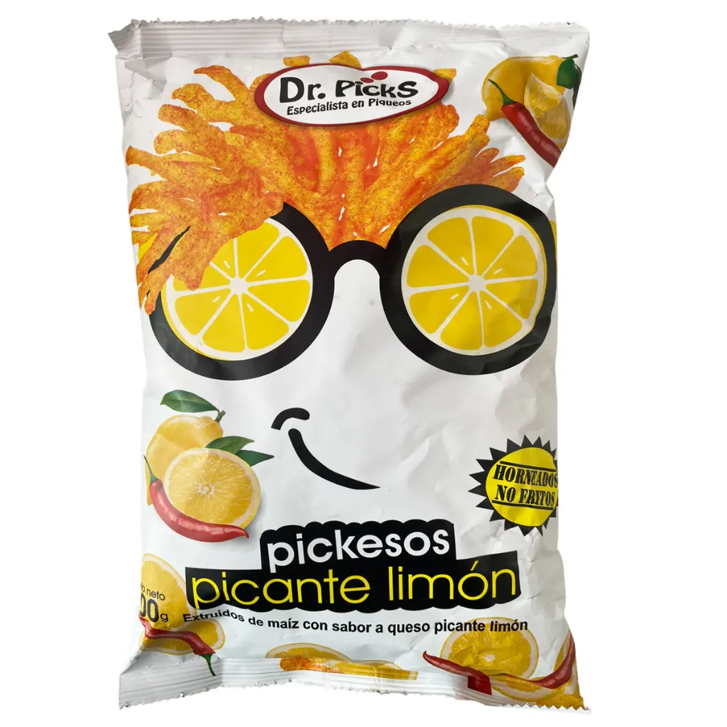 [91542] Pickeos Picante Limon Dr Picks X 200G