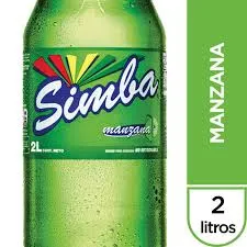 Simba Manzana verde X 2 L
