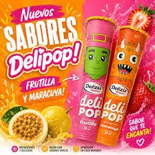 Delizia Helado Delipop Maracuya X Unidad 