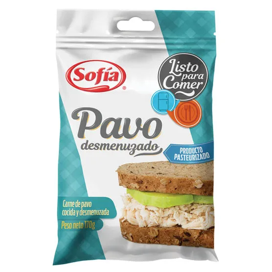 [510322] Sofia Pavo Desmenuzado Cocida X 170G
