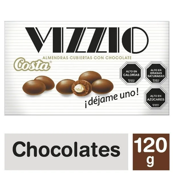 Chocolate Vizzio Almendra 120 gr