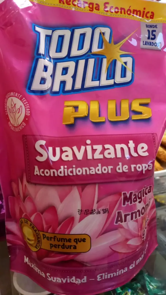 Suavizante Todo Brillo Plus Doypack Magica Armonia X 900Ml