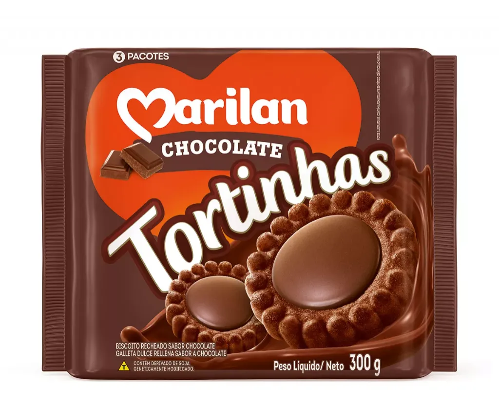 Tartelette Galleta Marilan Chocolate X 300G 