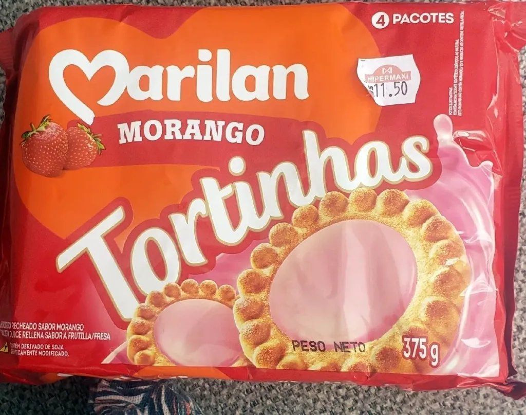Tartelette Galleta Marilan Frutilla X 300G 